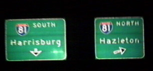 I-78 west at I-81 - 1994