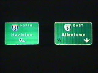 I-81 north at I-78 - 1994