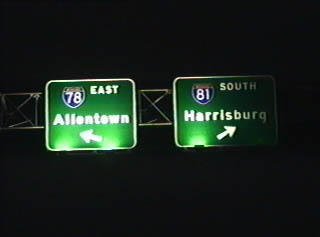I-81 south at I-78 - 1994