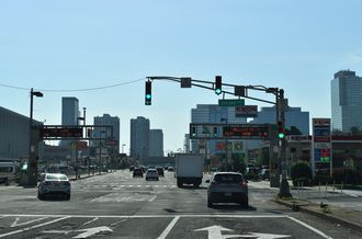 I-78 east at Jersey Av - Jersey City, NJ