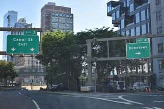 I-78 east at Laight St - Manhattan, NY