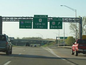 I-79 north at US 20 - 2006