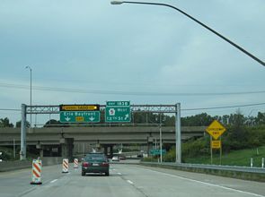 I-79 north at PA 5 - Erie