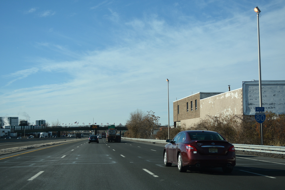 I-80 west - Hackensack, NJ