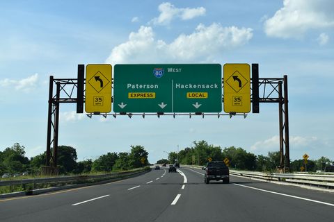 I-95 north at I-80 - Ridgefield, NJ
