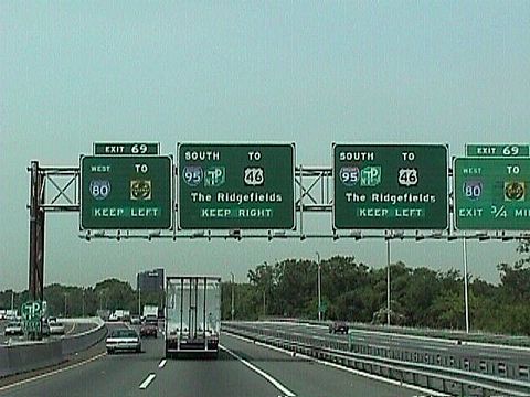 I-95 south at I-80 - 1998