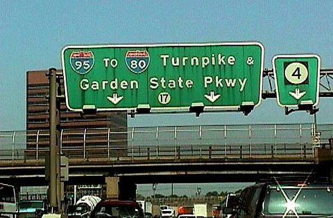 I-95 south at I-80 - 1999