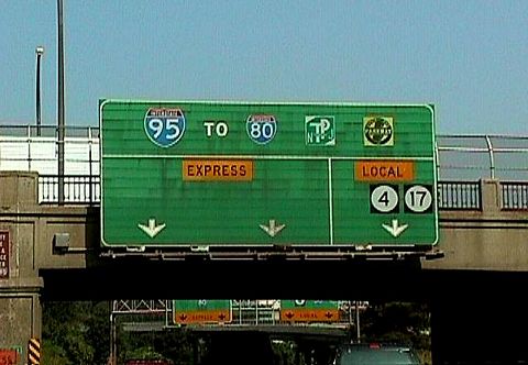 I-95 south at I-80 - 1999