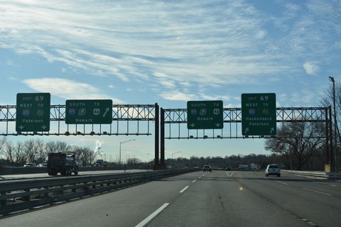 I-95 south at I-80 - 2016