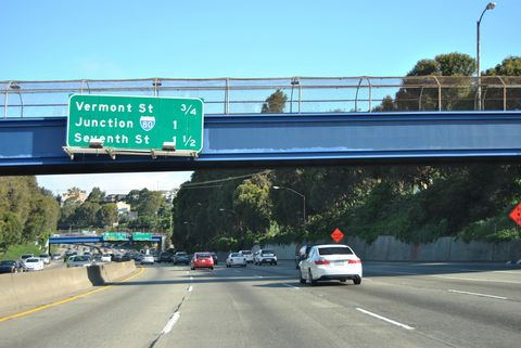 US 101 north at I-80 - San Francisco, CA