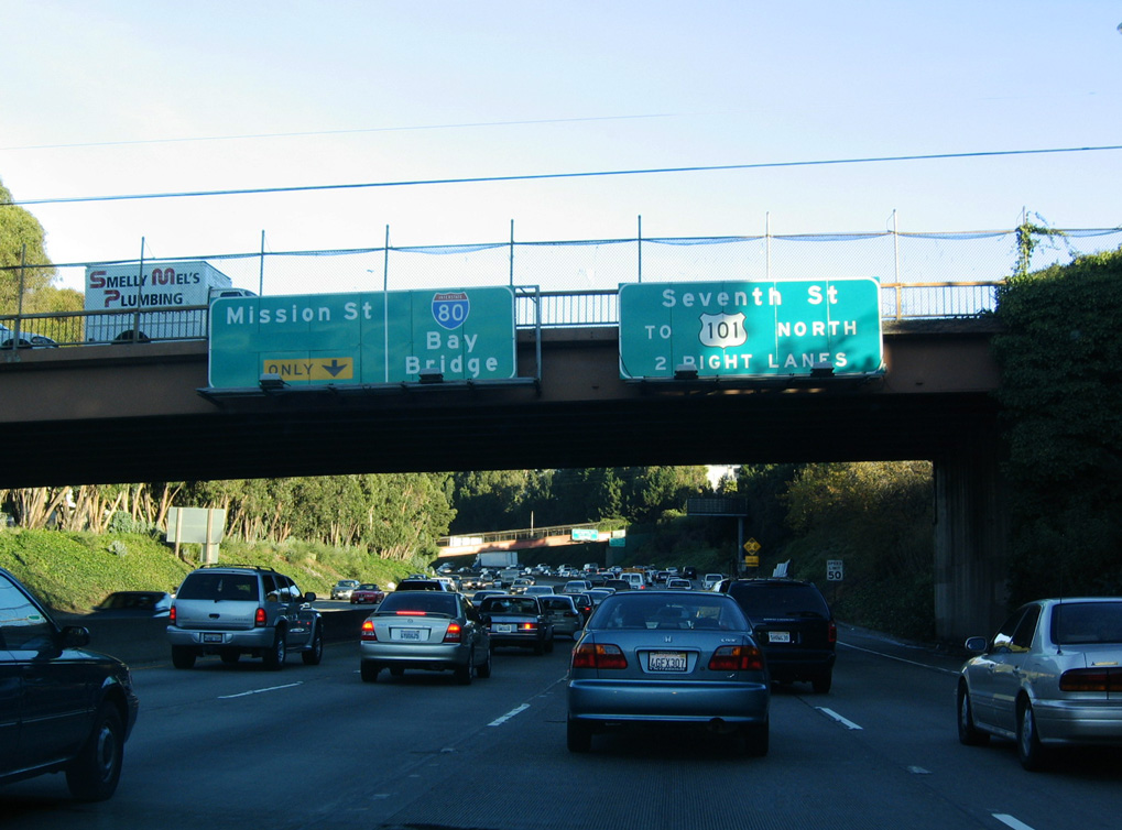 US 101 north at I-80 - 2004