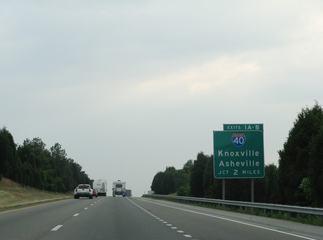 I-81 south at I-40 - 2007