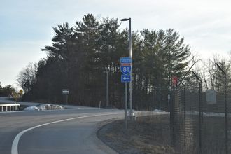 CR 191 north at I-81 - Orleans, NY