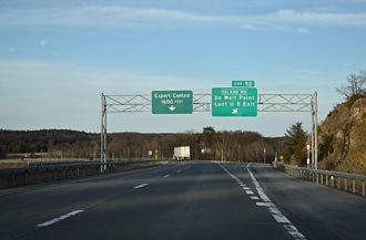 I-81 north at Island Rd - Wellesley Island, NY