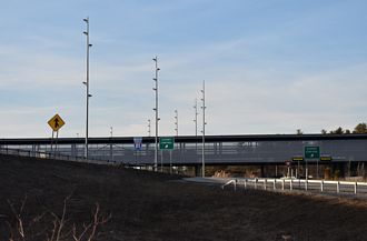 I-81 north at Island Rd - Wellesley Island, NY