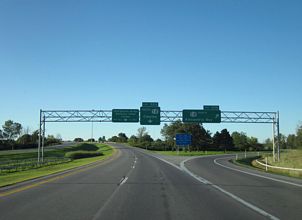 I-81 north at NY 12 - Alexandria, NY