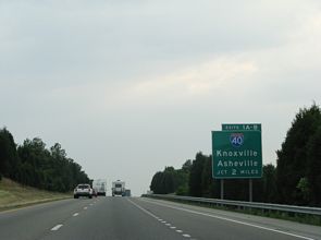 I-81 south at I-40 - 2007