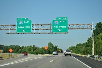 I-81 south at I-40 - 2012