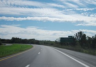 I-81 south at Island Rd - Wellesley Island, NY