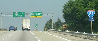 Highway 401 east at Highway 137 - Leeds Grenville, ON