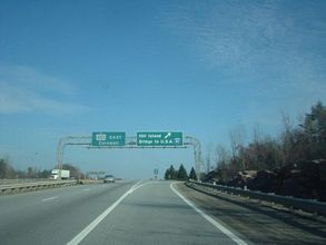 Ontario Highway 401 east at Highway 137 - 2002