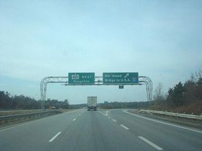 Ontario Highway 401 west at Highway 137 - 2002