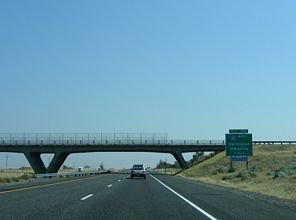 I-84/US 30 east at I-82 - Hermiston, OR
