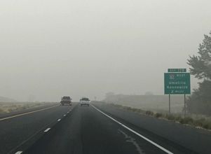 I-84/US 30 west at I-82 - Hermiston, OR