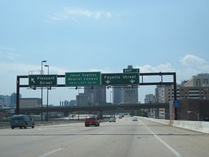 I-83 south at Fayette St - Baltimore, MD