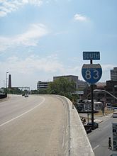 I-83 south at Fayette St - Baltimore, MD