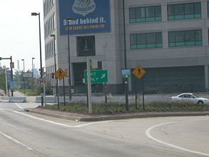 I-83 south at Fayette St - Baltimore, MD