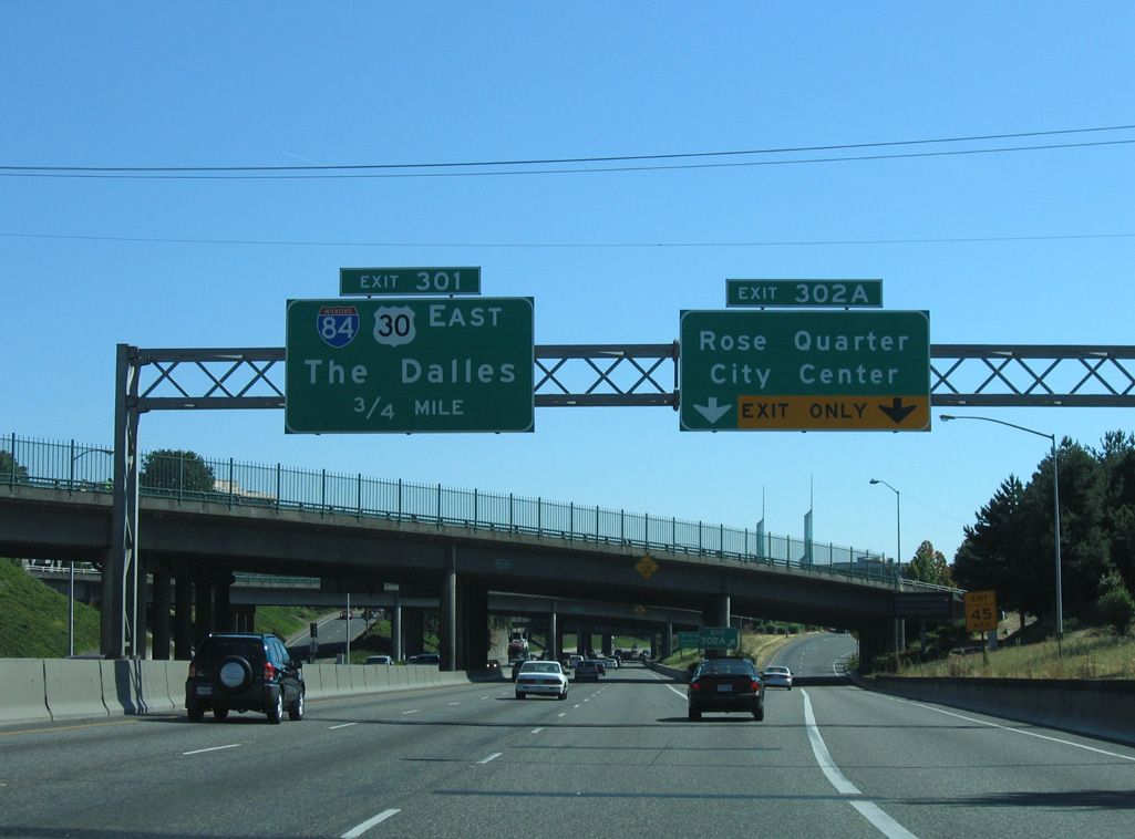 I-5/US 30 south at I-84 - Portland, OR