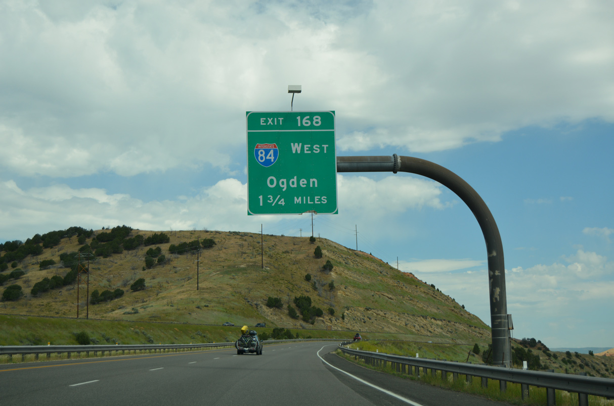 I-80 east at I-84 - Coalville, UT