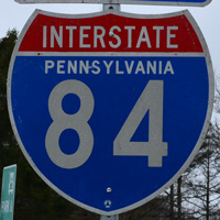 Interstate 84 (Eastern) shield representation
