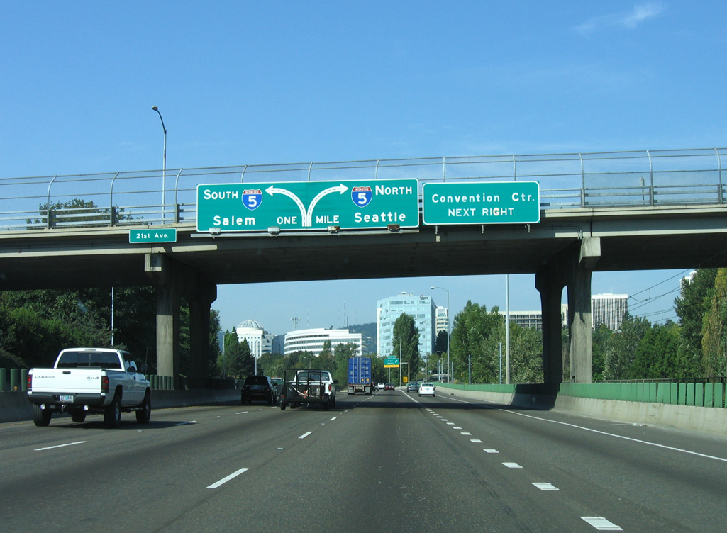 I-84/US 30 west at I-5 - 2006