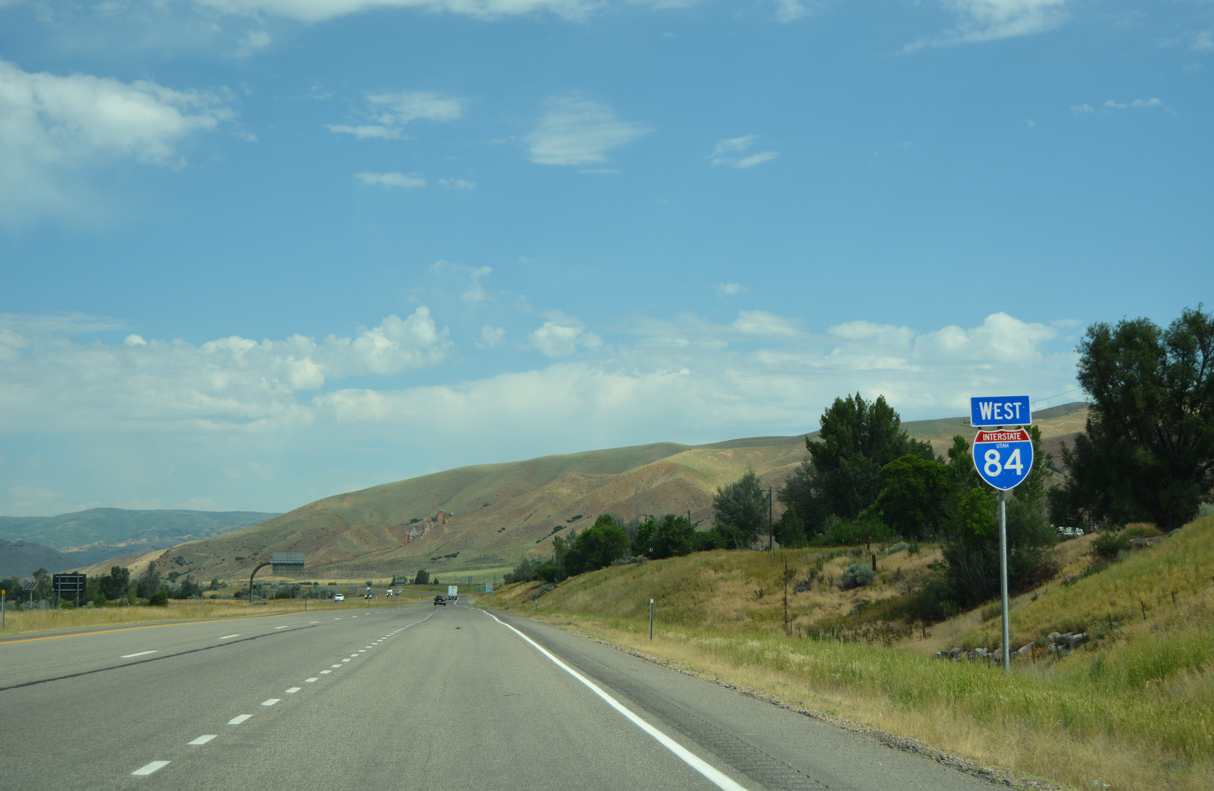 I-84 west of I-80 - Echo, UT