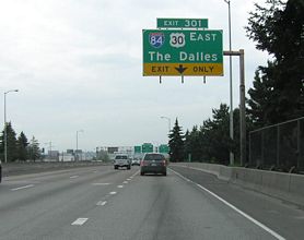I-5/US 30 south at I-84 - Portland, OR