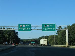 I-84 east at I-90 - 2004