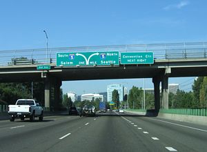 I-84/US 30 west at I-5 - 2006