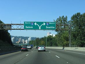 I-84/US 30 west at I-5 - 2006