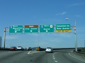 I-84/US 30 west at I-5 - 2006