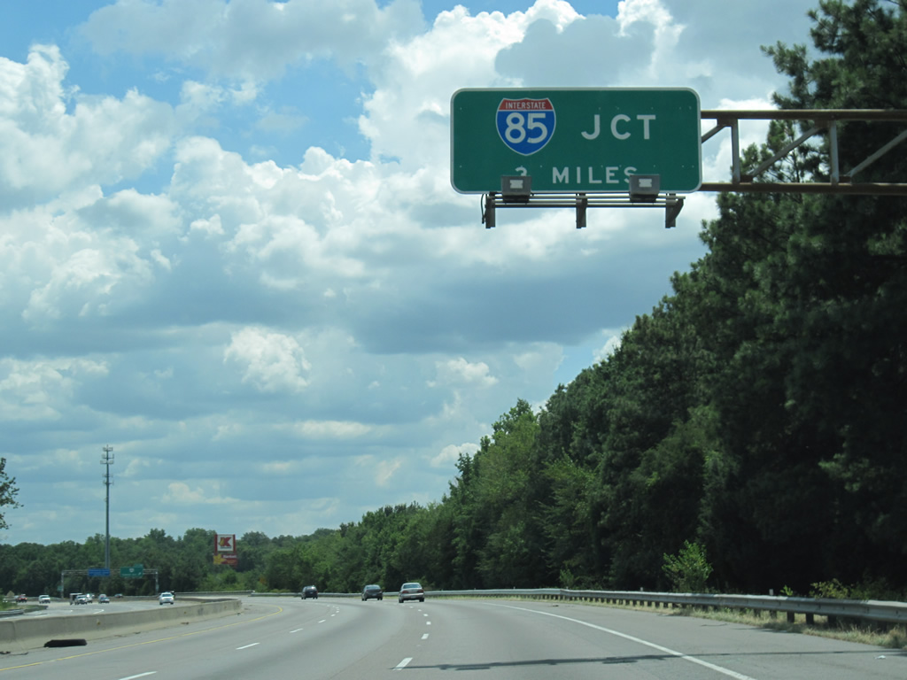 I-95 south at I-85 - 2010
