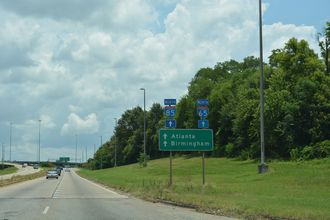 Day St east at I-65/85 - Montgomery, AL