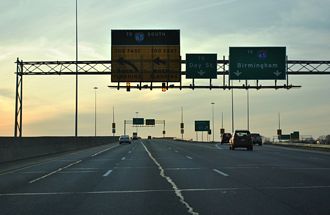 I-85 south at I-65 - 2013