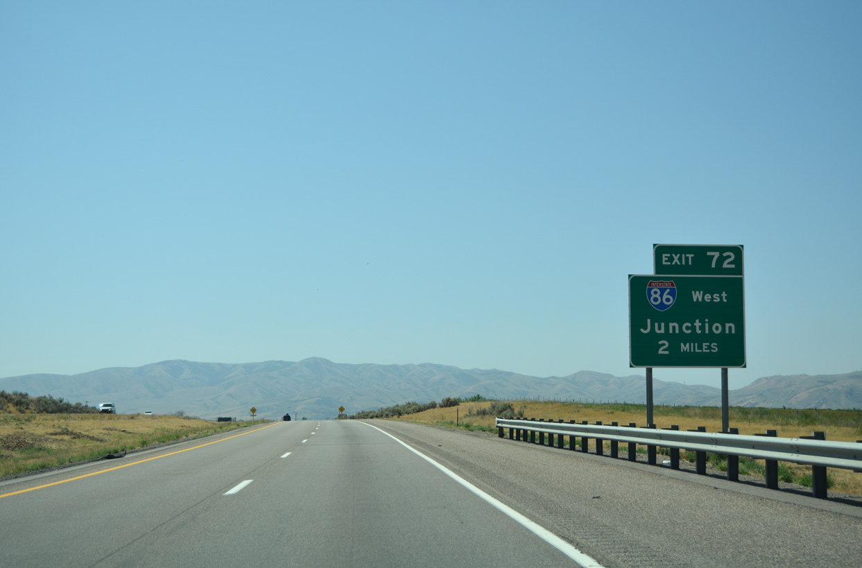 I-15 south at I-86 - Chubbuck, ID