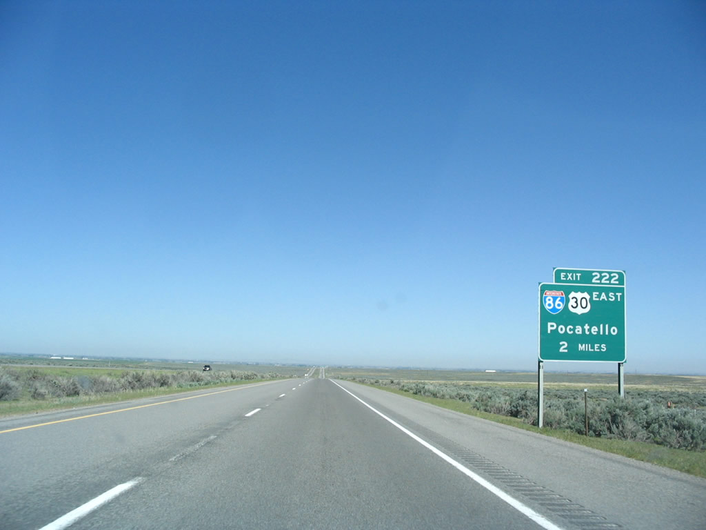 I-84 west at I-86/US 30 - 2006