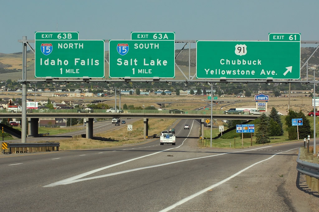 I-86 east at US 91 - 2007