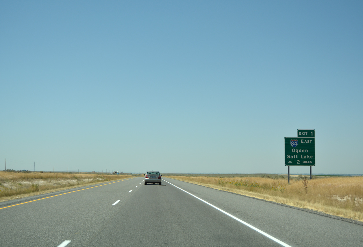 I-86/US 30 west at I-84 - Cassia County, ID