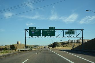 I-15 north at I-86 - Pocatello, ID