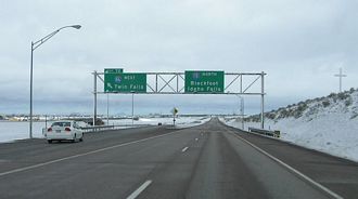 I-15 north at I-86 - 2006